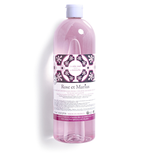 PERFUMED HYDROALCOHOLIC GEL REFILL - Rosé wine under the arbour - 1000ml