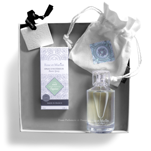 HOME SPRAY & PERFUME TILE SET - A summer night under the fig tree