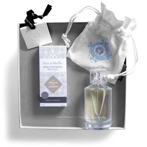 COFFRET SPRAY D'INTÉRIEUR & CARREAU PARFUME - Une flânerie sous l'Oratoire