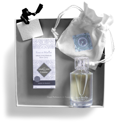 HOME SPRAY & PERFUME TILE SET - A "rendez-vous" with Cezanne