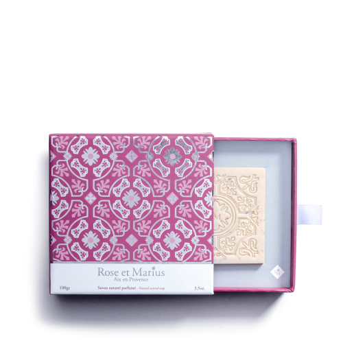 Natural soap gift box - Rosé wine scent