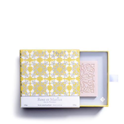 Natural soap gift box -  Eau ensoleillée de Rose