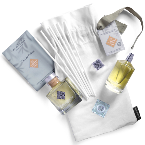 Perfume spray and diffuser set - Dream under citrus fruits and linden flowers