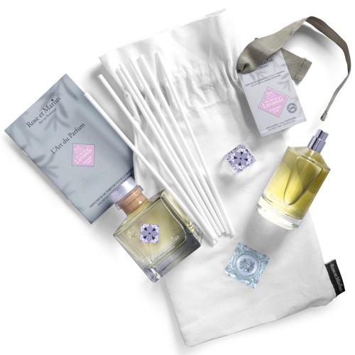 Perfume spray and diffuser set - lavender