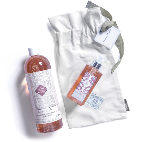 SHOWER GEL & REFILL SET - UN VIN ROSÉ SOUS LA TONNELLE