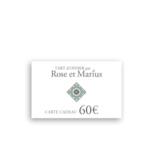 Carte cadeau 60€
