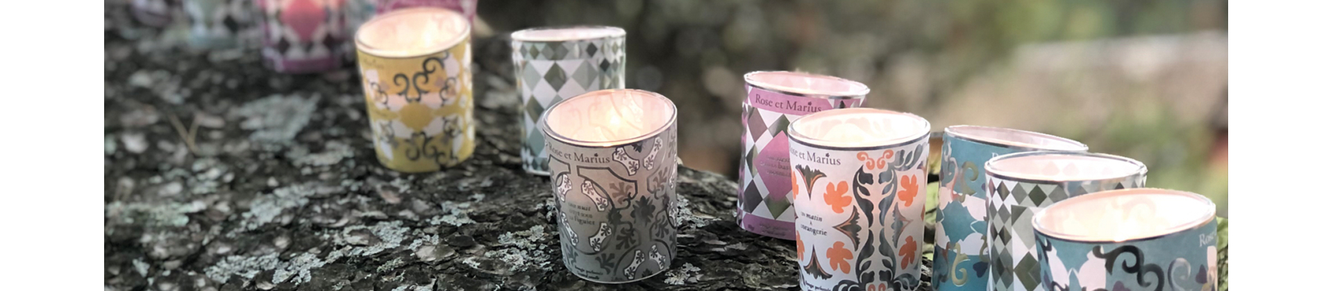 Mini scented candles